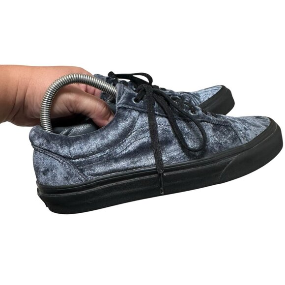 VANS Other - Vans Old Skool Off The Wall Crushed Velvet 721278 Shoes Unisex Men’s 7 Women’s 8